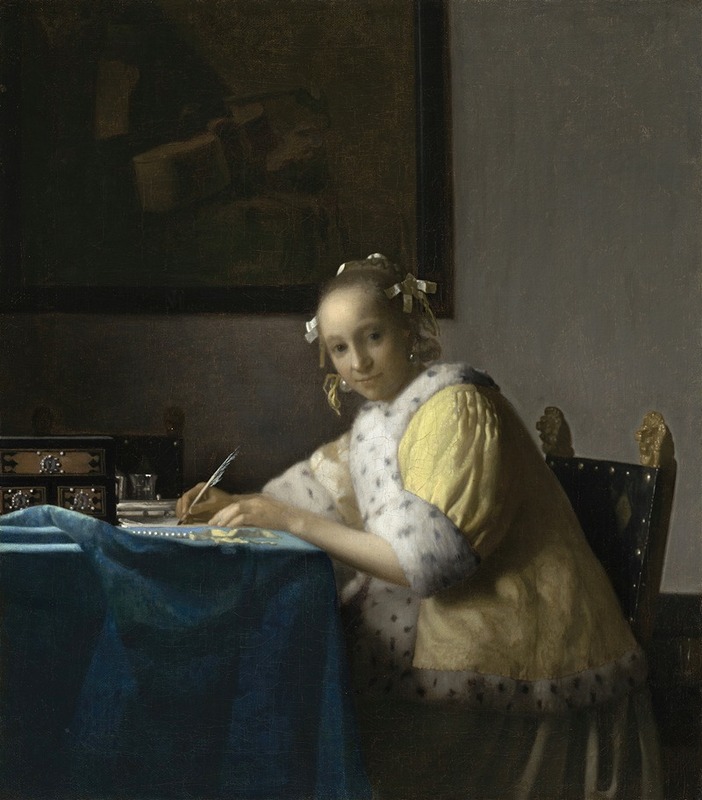 A Lady Writing (c. 1665)