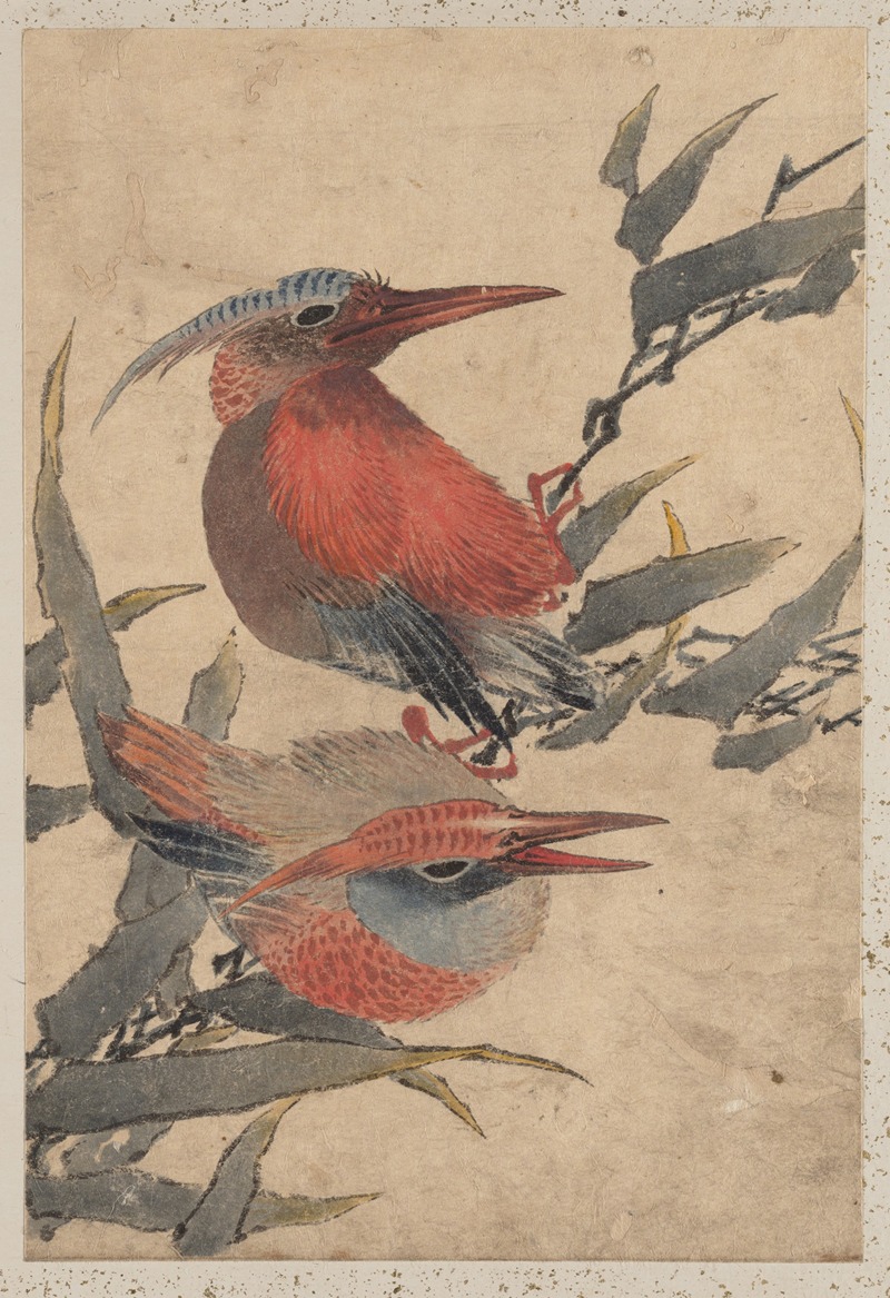 Album of Sketches by Katsushika Hokusai and His Disciples Pl.38 (19th century)