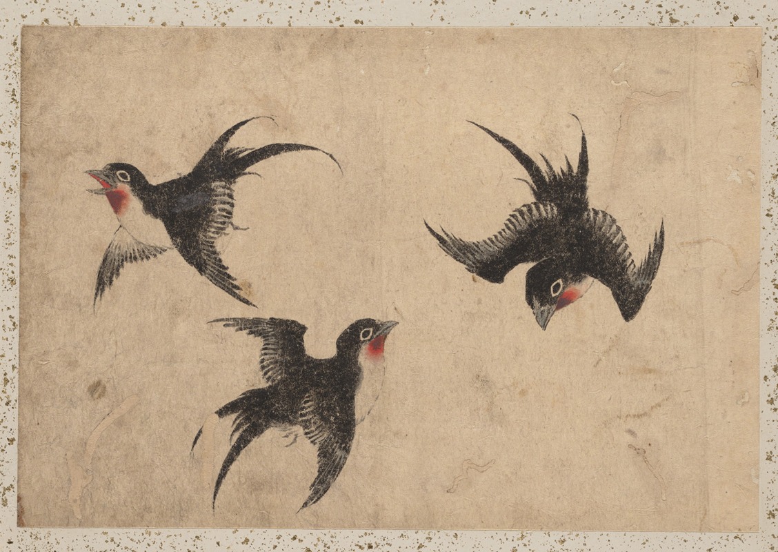 Album of Sketches by Katsushika Hokusai and His Disciples Pl.43 (19th century)