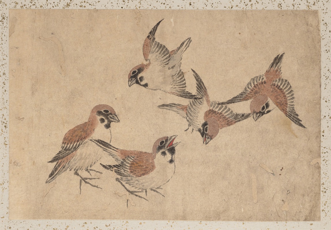 Album of Sketches by Katsushika Hokusai and His Disciples Pl.44 (19th century)
