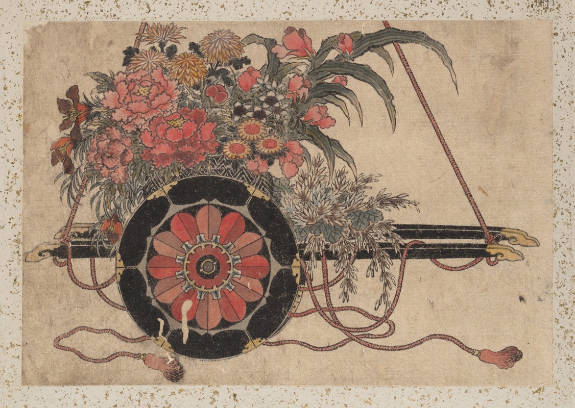 Album of Sketches by Katsushika Hokusai and His Disciples Pl.50 (19th century)