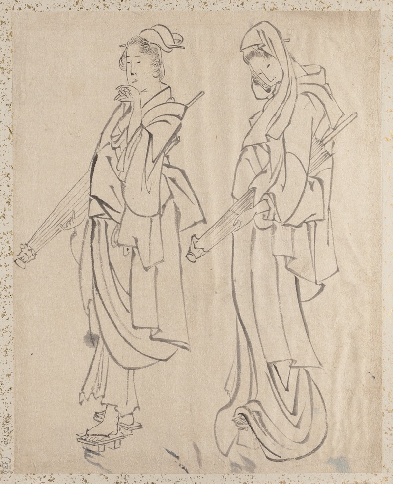 Album of Sketches by Katsushika Hokusai and His Disciples Pl.53 (19th century)