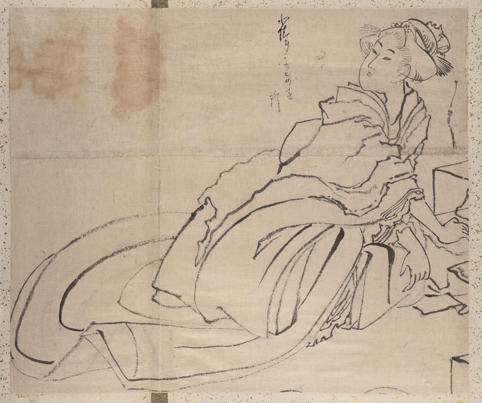 Album of Sketches by Katsushika Hokusai and His Disciples Pl.56 (19th century)
