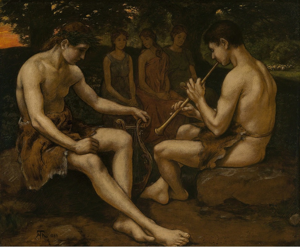 Apollon and Marsyas