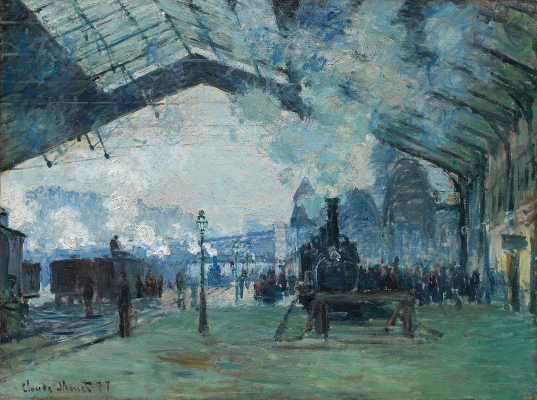 Arrival of the Normandy Train, Gare Saint-Lazare