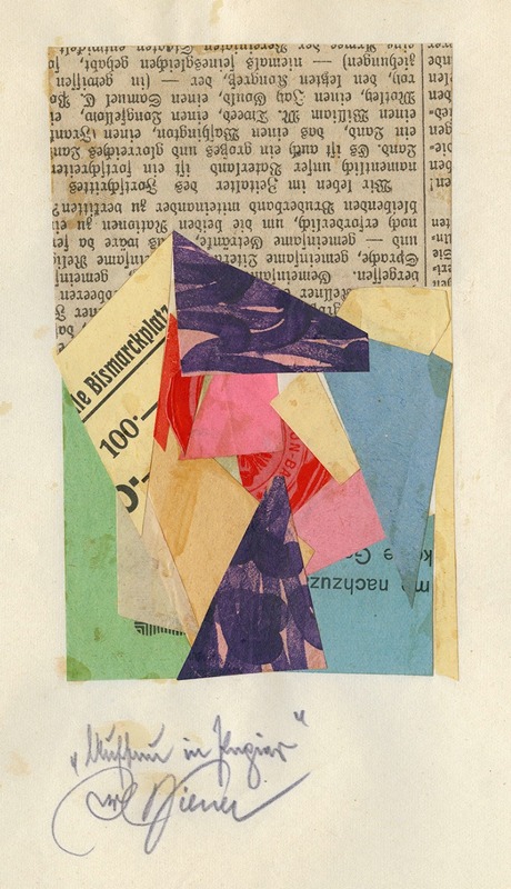 Aufbau in Papier (around 1923)