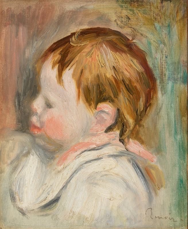 Baby’s Head (Tête d’enfant, profil à gauche) (c. 1895)