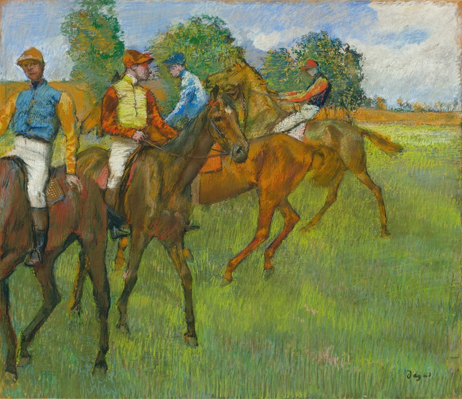 Before the Race (c. 1887-1889)