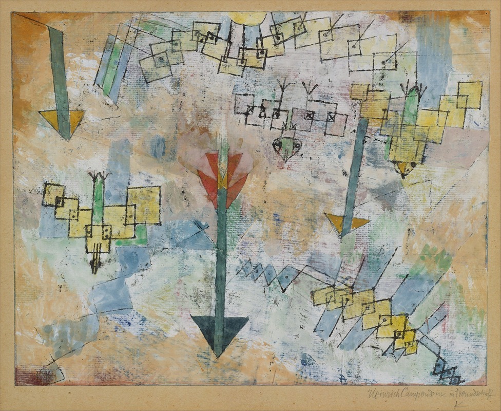 Birds Swooping Down and Arrows