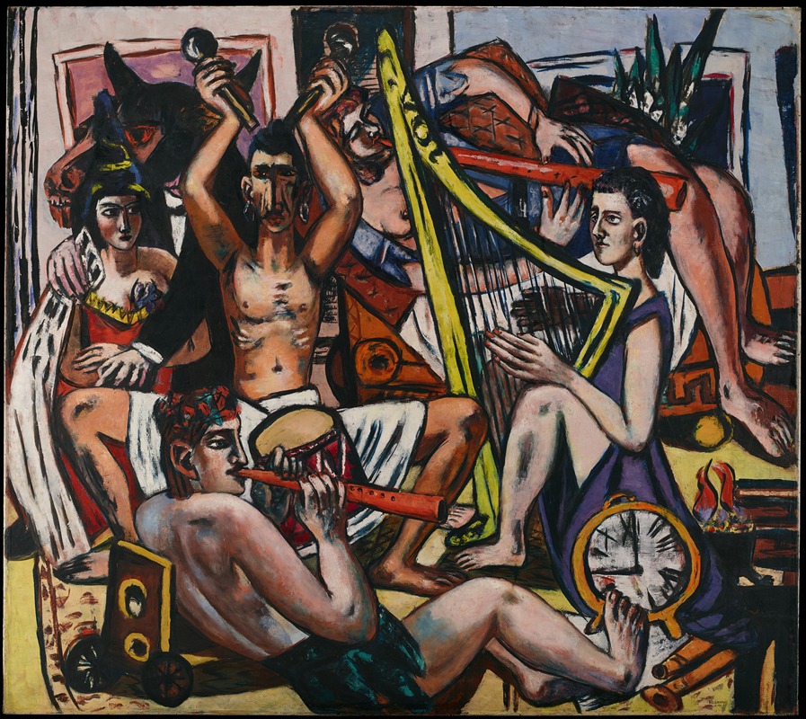 Blind Man’s Buff – Middle of the triptych