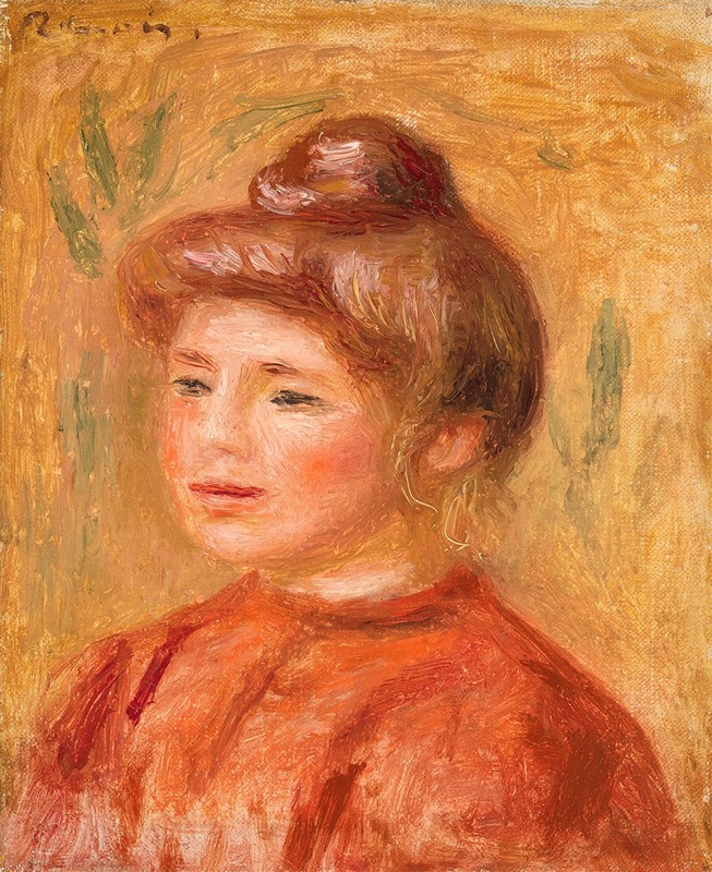 Bust of Woman in Red (Buste de femme en rouge)