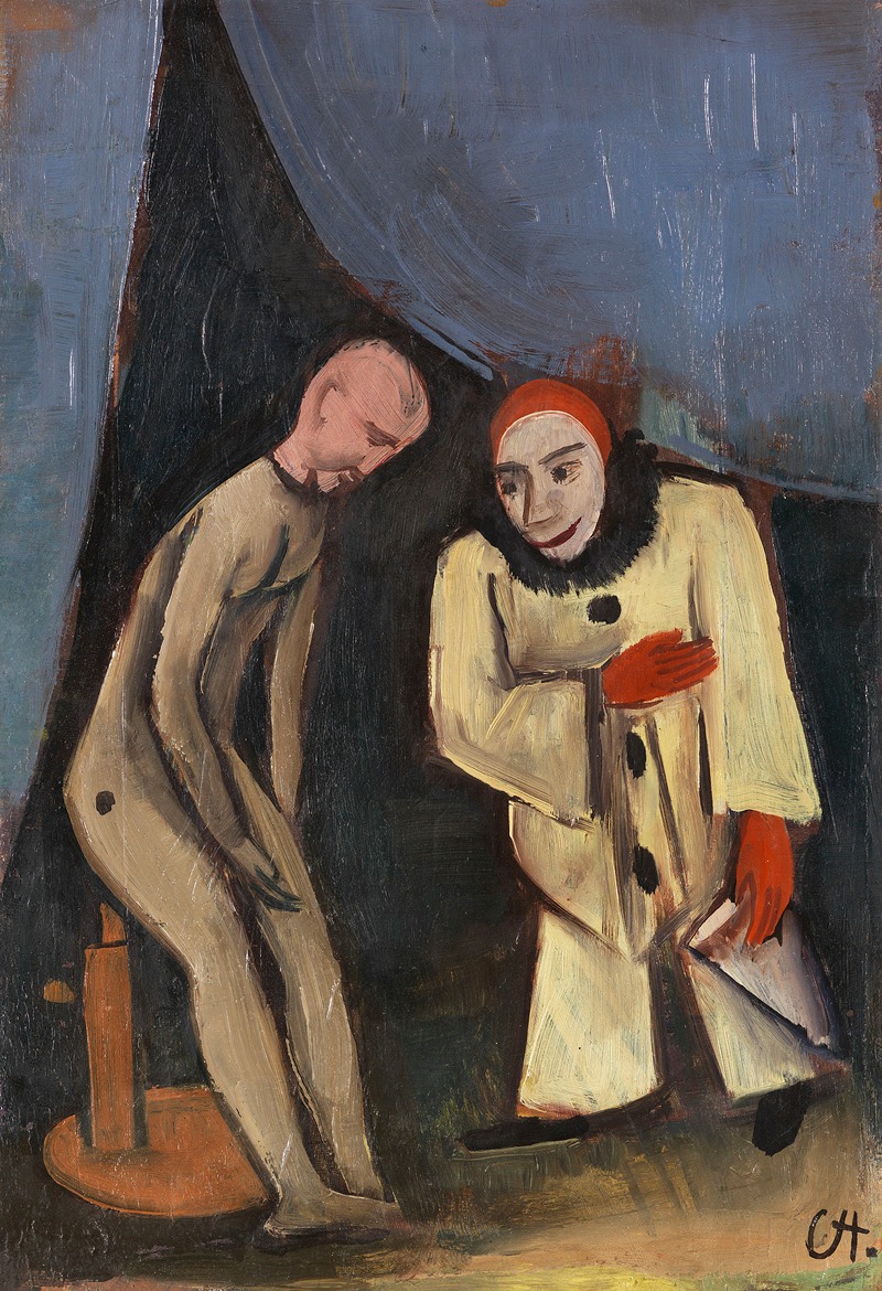 Clown and doll