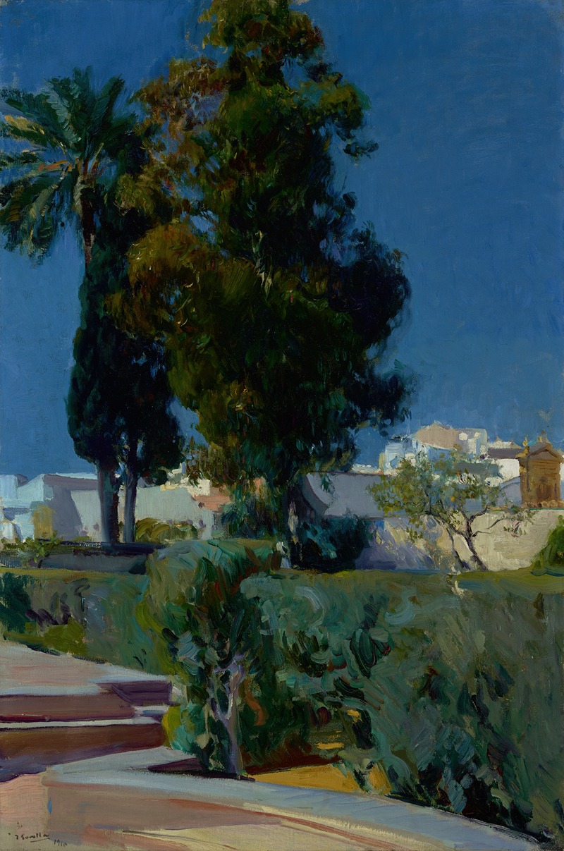 Corner of the Garden, Alcazar, Sevilla