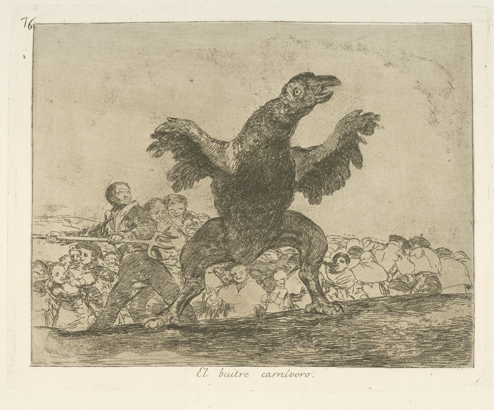 El buitre carnívoro