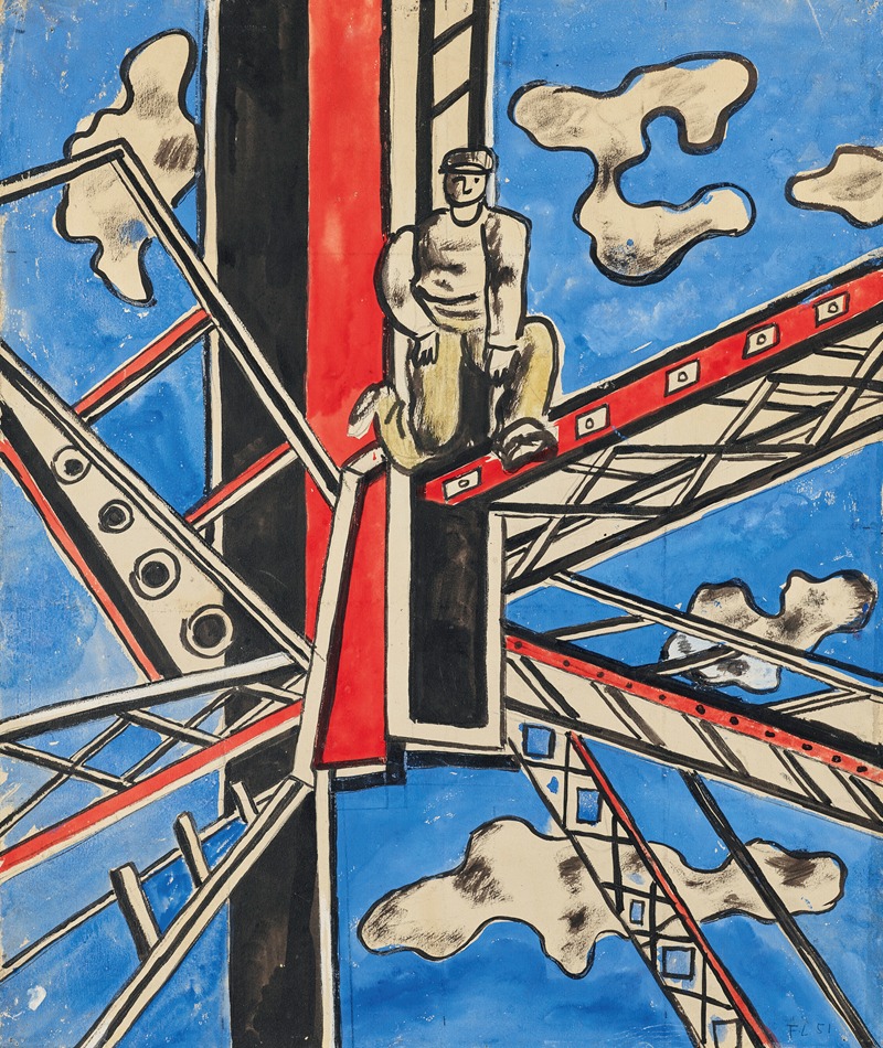 Étude pour ‘Les Constructeurs’