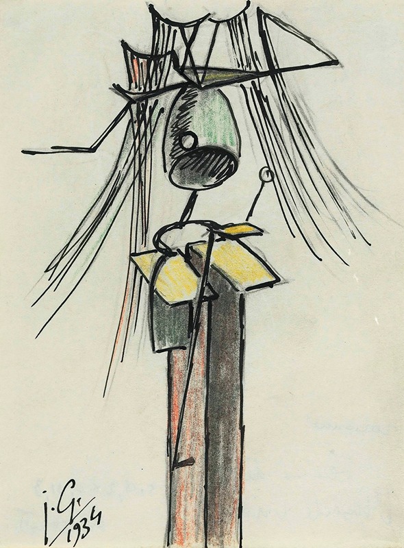 Femme dite ‘L’insecte crissant’