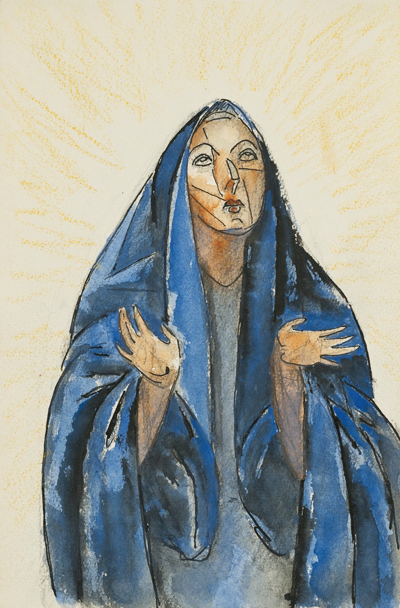 Femme priant