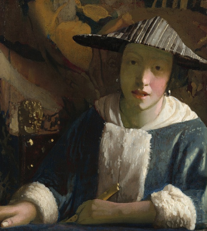 Girl with a Flute (probably 1665-1675)