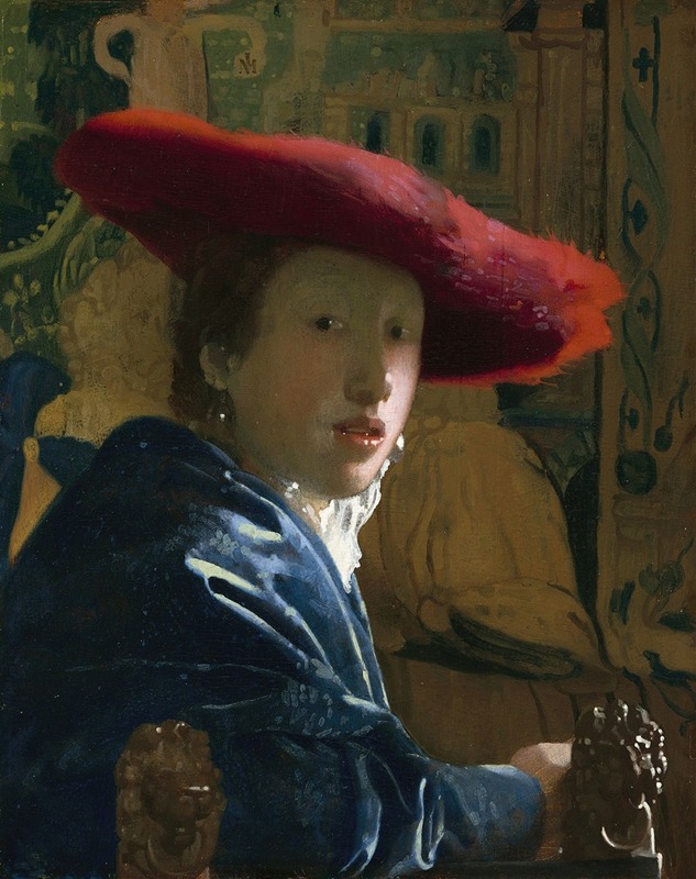 Girl with the Red Hat (c. 1665-1666)