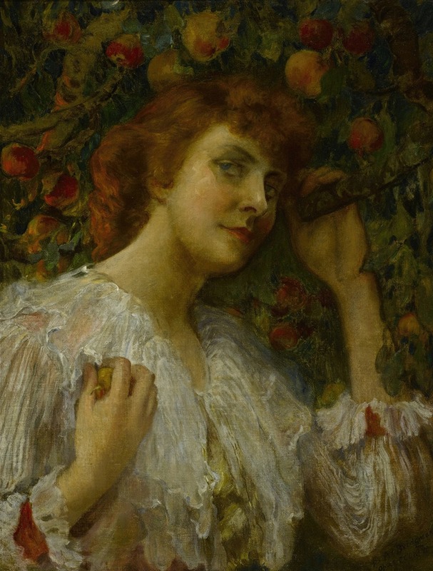 Lady with Peaches