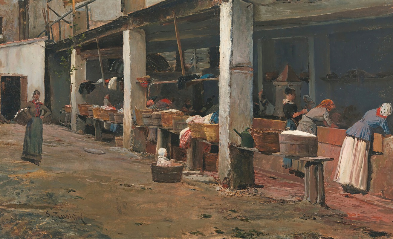 Lavaderos De La Barceloneta (The Washing Place, Barcelona)
