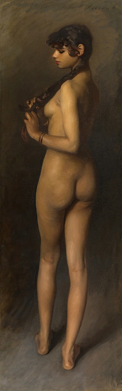 Life Study (Study of an Egyptian Girl)