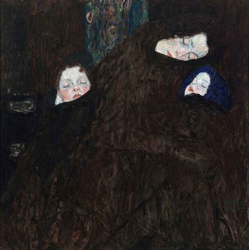 Mother with two children (family)