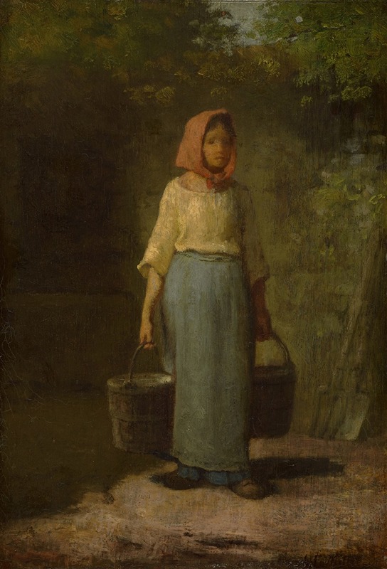 Peasant Girl Returning From The Well (c. 1860)