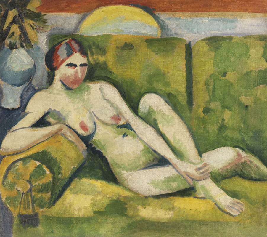 Reclining nude