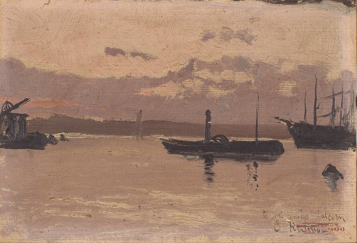 Sketch of a Port (from 1888 until 1890)