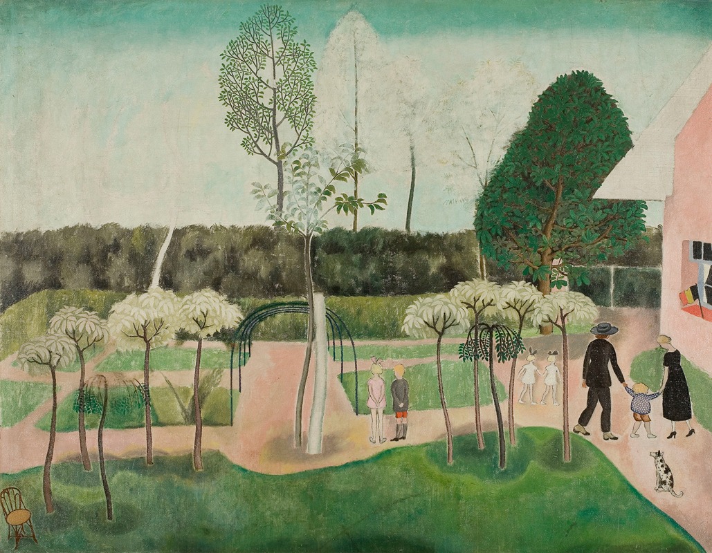 The Family in the Garden