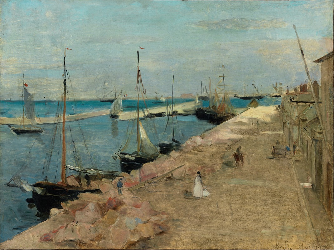 The Harbor at Cherbourg