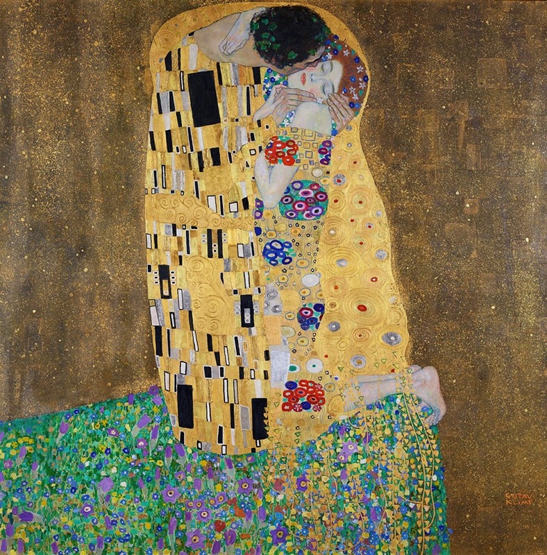 The kiss (lovers)