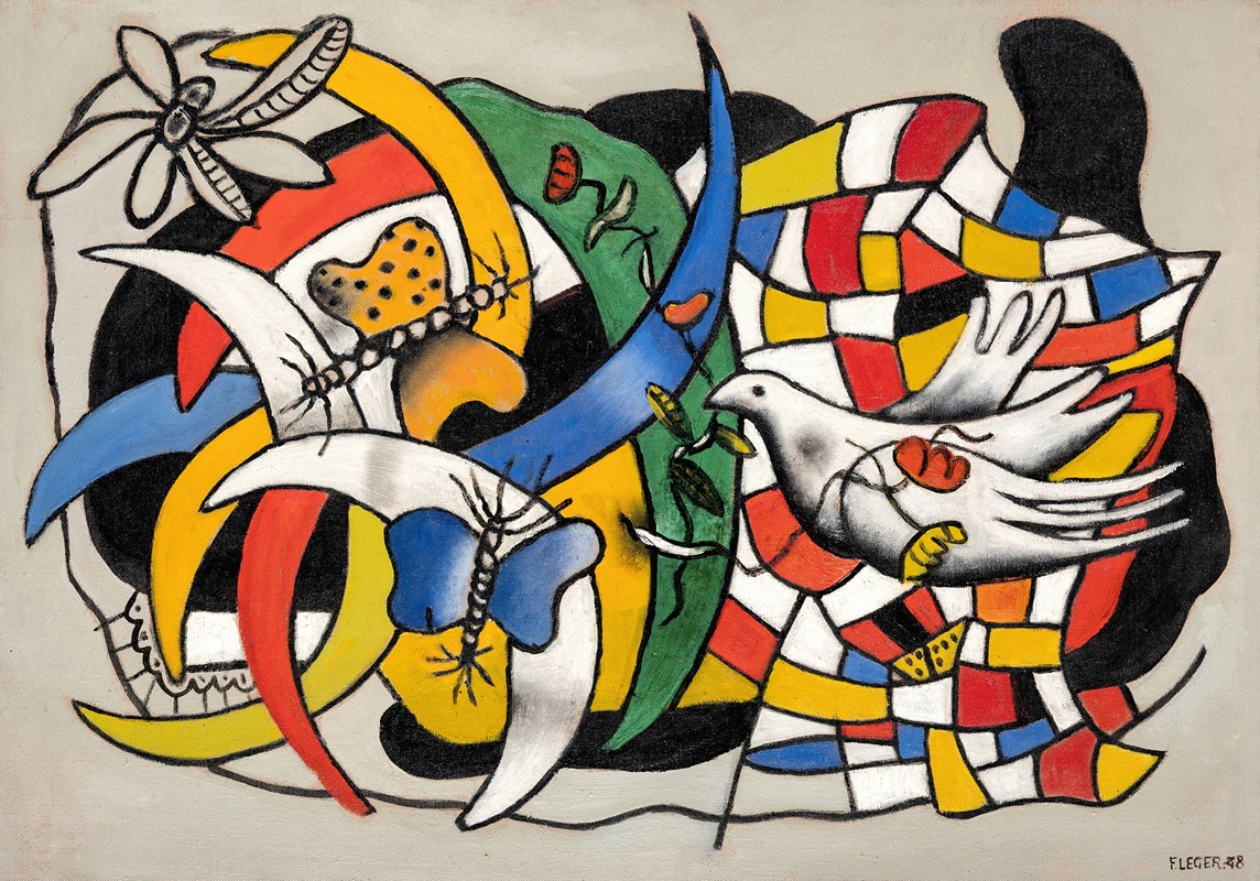 Un Oiseau et deux papillons (La Journée d’été)