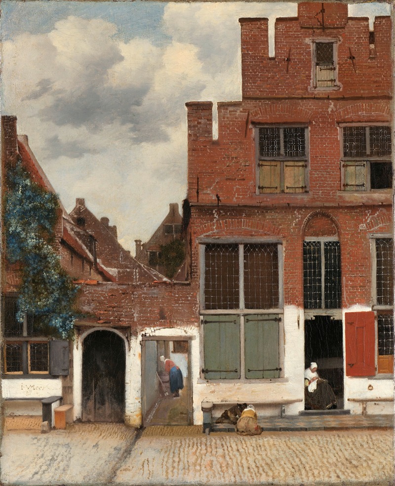 View of Houses in Delft, Known as ‘The Little Street’ (c. 1658)