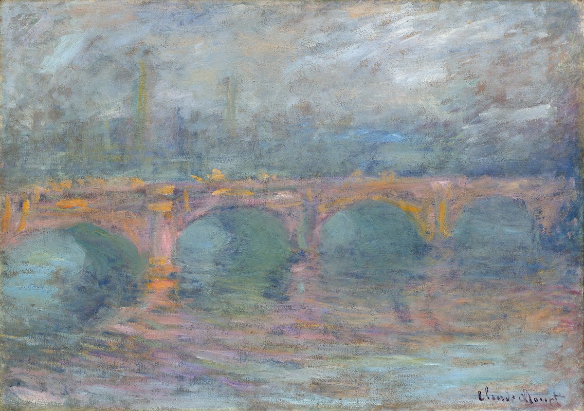Waterloo Bridge,London at Sunset