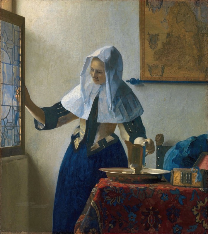 Young Woman with a Water Pitcher (ca. 1662)