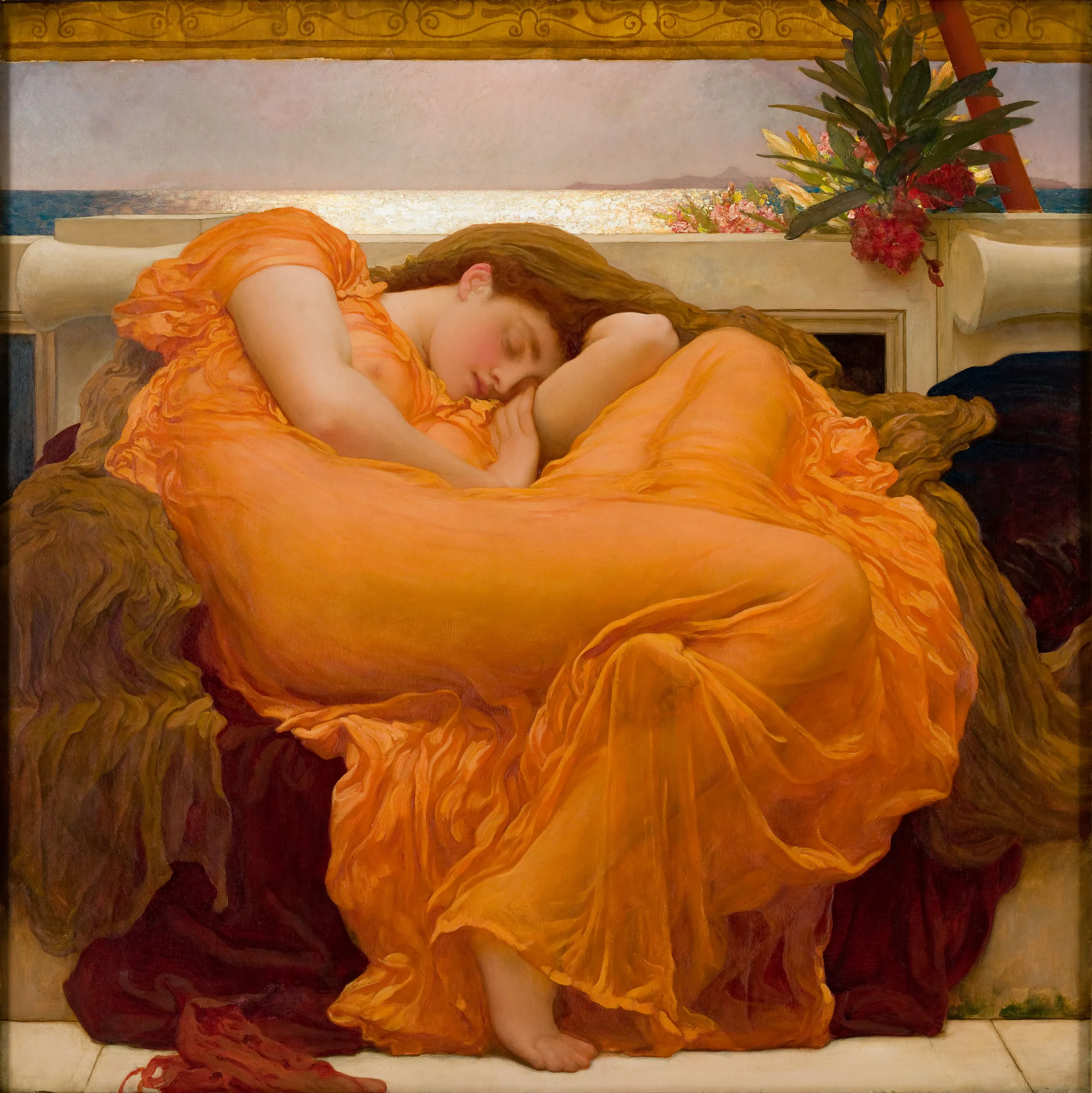 Flaming June（燃え上がる6月） 