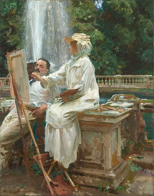 The Fountain, Villa Torlonia, Frascati, Italy(ヴィラ・トルロニアの噴水、フラスカティ、イタリア)