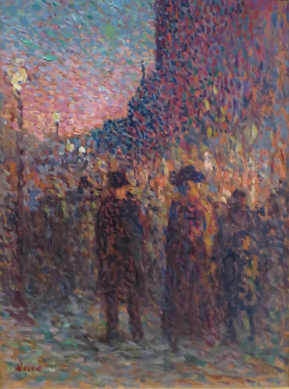 Paris, Boulevard at Night（パリ、夜の大通り）