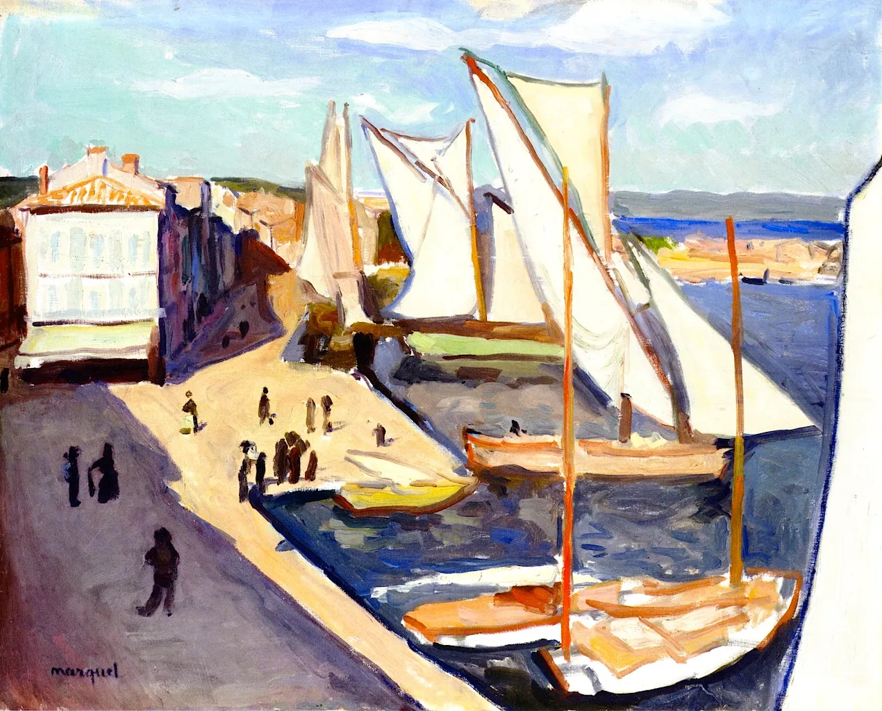 Le Port de Saint-Tropez（サントロペの港）