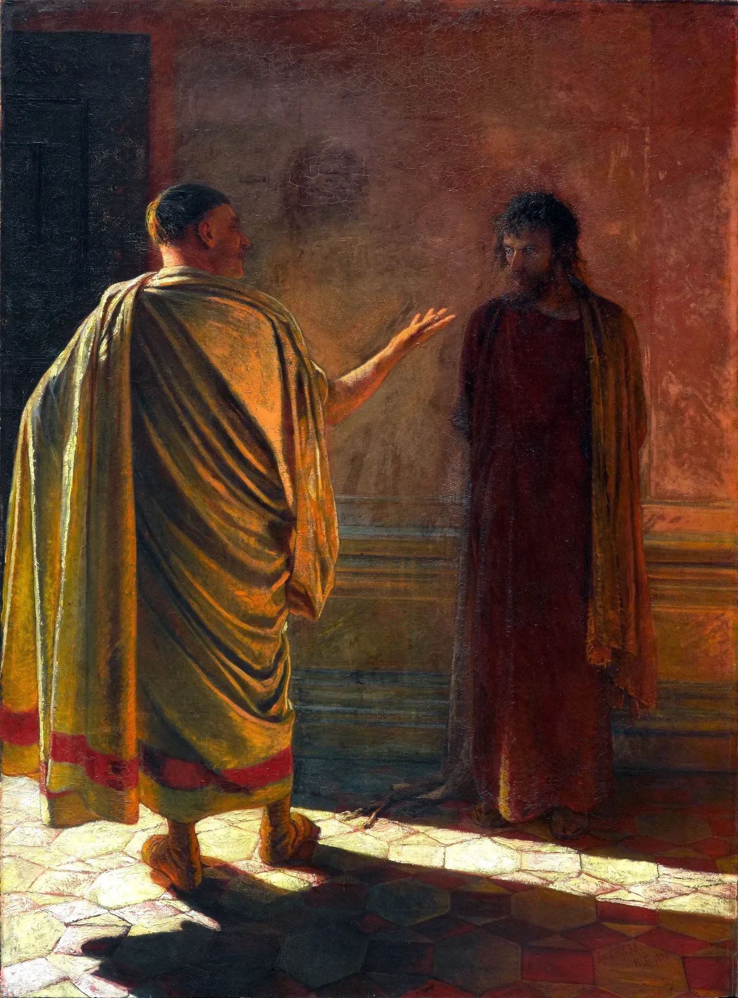 "What is Truth?" Christ and Pilate（≪真理とは何か≫ キリストとピラト）