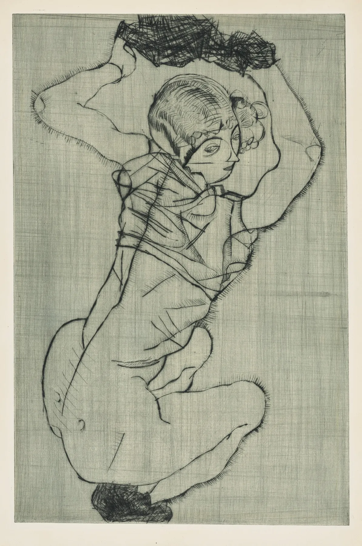 Squatting Woman (Kauernde)