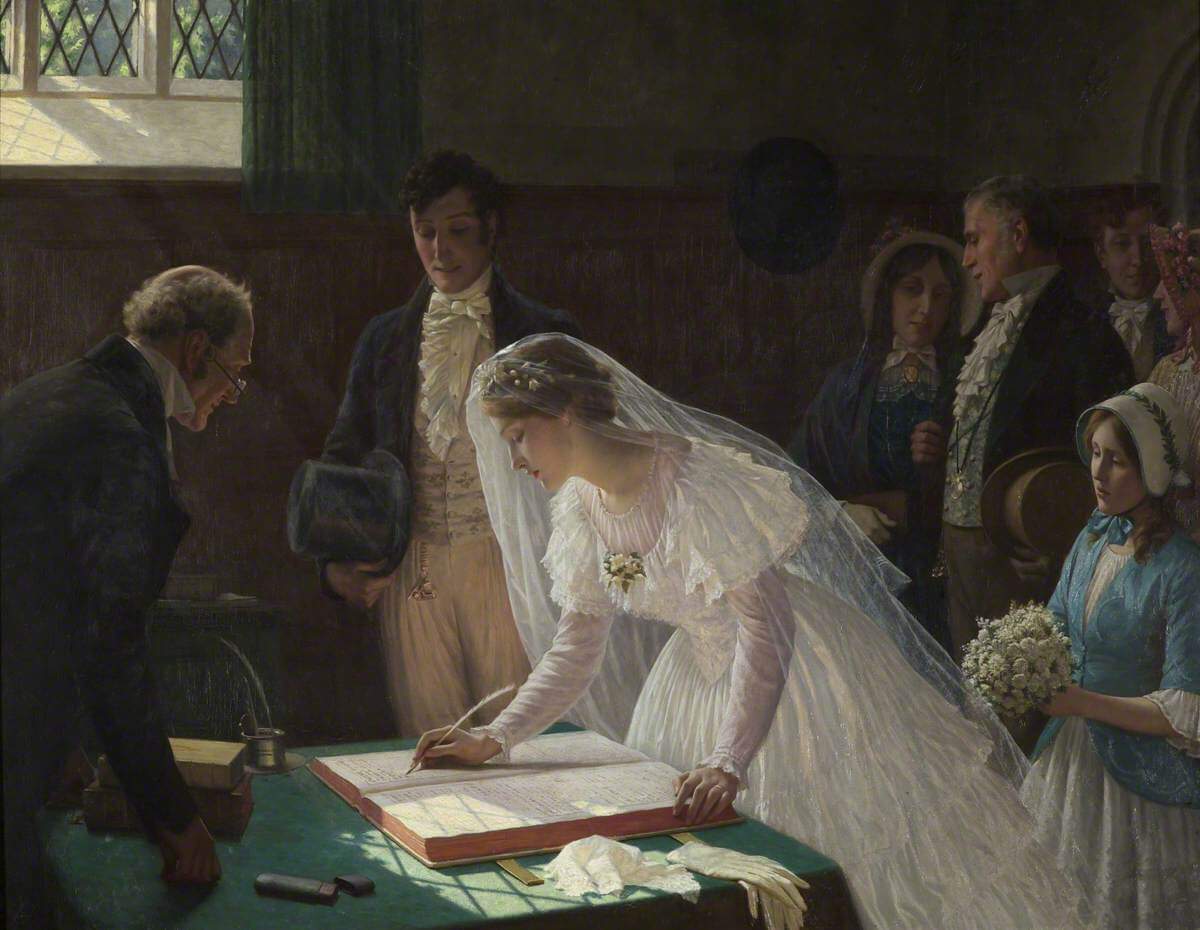 The Wedding Register（婚姻届）